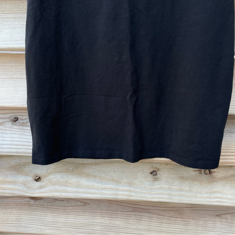 Adidas black short sleeve logo dress Girl 13-14Y - Picture 6 of 10